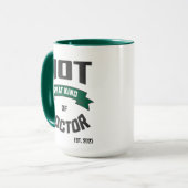 Not That Kind of Doctor Funny PhD Mug マグカップ (正面左)