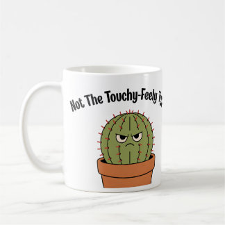 Not The Touchy-Feely Type Cactus | Funny Introvert コーヒーマグカップ