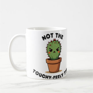 Not The Touchy-Feely Type Cactus | Funny Introvert コーヒーマグカップ