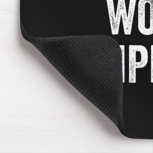 Not The Worst Employee Funny Sarcastic Saying Work マウスパッド (コーナー)