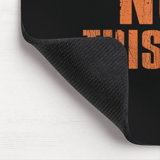 Not This Year Funny New Year Resolution マウスパッド (コーナー)