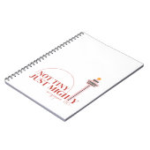 Not Tiny Just Mighty Celebration  ノートブック (左側)