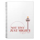 Not Tiny Just Mighty Celebration  ノートブック (正面)