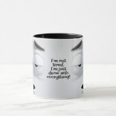 Not Tired, Add Name Message,   Expressive Face マグカップ (中央)