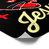 Not Todayイエス・ハイル・サタン猫死クロスヴィンテージ ポスター (角)