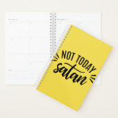 Not Todayサタンスパイラルおもしろいプランナー プランナー手帳 (ディスプレー)