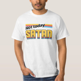 Not Todayサタンレトロ Tシャツ