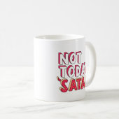 Not Todayサタン漫画 コーヒーマグカップ (正面右)