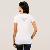 NOT TODAYスローガン声明セーター Tシャツ (裏面フル)