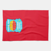 Not Todayファおもしろいンを焼く キッチンタオル (横)