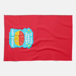 Not Todayファおもしろいンを焼く キッチンタオル