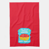 Not Todayファおもしろいンを焼く キッチンタオル (縦)