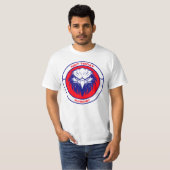 Not Todayファシスト – 愛国心はっきりしたのイーグルシャツ Tシャツ (正面フル)