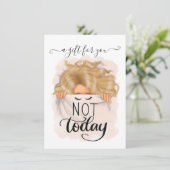 Not Todayブロンドおもしろいスリープ (スタンド正面)