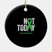 Not Today腎臓病臓器提供認識度 セラミックオーナメント (裏面)