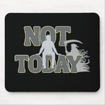 NOT TODAY - ダークユーモア 死神 グリムリーパー