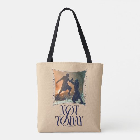 "Not Today" Arya Stark Vs. The Night King トートバッグ (裏面)