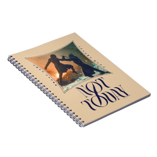 "Not Today" Arya Stark Vs. The Night King ノートブック (右側)