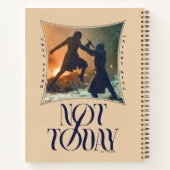 "Not Today" Arya Stark Vs. The Night King ノートブック (裏面)