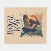 "Not Today" Arya Stark Vs. The Night King フリースブランケット (正面(横))