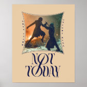 "Not Today" Arya Stark Vs. The Night King ポスター (正面)