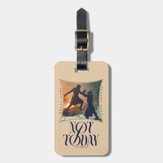 "Not Today" Arya Stark Vs. The Night King ラゲッジタグ (正面縦)