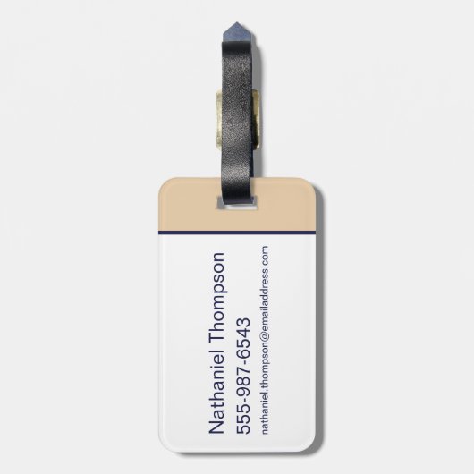 "Not Today" Arya Stark Vs. The Night King ラゲッジタグ (裏面縦)