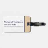 "Not Today" Arya Stark Vs. The Night King ラゲッジタグ (裏面横)