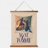 "Not Today" Arya Stark Vs. The Night King 吊り下げ型タペストリー (正面)