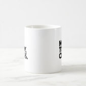 Not Today, Chaos 面白い看護師または先生のマグカップ コーヒーマグカップ (中央)