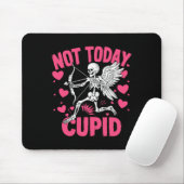 Not Today Cupid CupidスケルトンおもしろいアンチValentin マウスパッド (マウス)