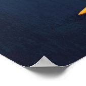 Not Today Duck – Funny Cartoon Character Art ポスター (角)