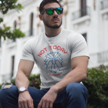 Not Today, Fasist - Geometric Eagle Shirt