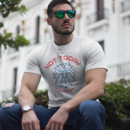 Not Today, Fasist - Geometric Eagle Shirt トライブレンドＴシャツ