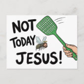 Not Today Jesus ポストカード (正面)