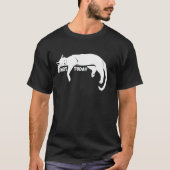 Not Today Lazy Sleepy Nope Cat Kitten Lovers Funny Tシャツ (正面)
