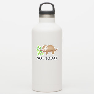 Not Today Sloth絶縁タンブラーデカールノートパソコン シール