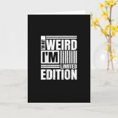 Not Weird Just More Creative Anime Lover Playful S カード (黄色い花)