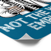 Not Worst Employee Worker Istant Jokes Office Humo ポスター (角)