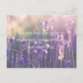 Not You やる気を起こさせる Mini Artプリント シーズンポストカード