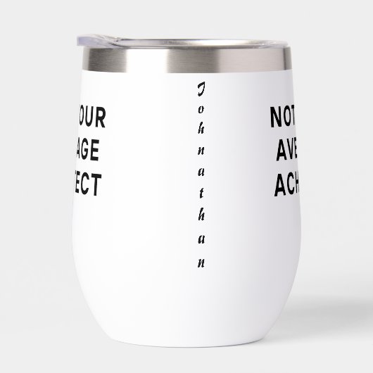 Not Your Average Architect Bold Minimalist Custom  (右面)