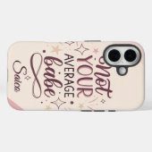 Not Your Average Babe – Chic Feminine Sassy Quote Case-Mate iPhoneケース (裏面 (横))