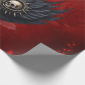 Not Your Average Swan – Spikes, Skulls & Sass.  ラッピングペーパー (角)