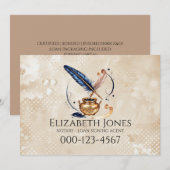 Notary Digital Business Card 招待状 (正面/裏面)