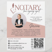 Notary Loan Signing Agent Modern Photo チラシ (正面)