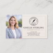 Notary Public Photo Professional 名刺 (正面)