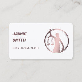 Notary Public QR Business Card 名刺