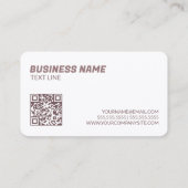 Notary Public QR Business Card 名刺 (裏面)