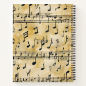 Notas del Tiempo ノートブック (裏面)