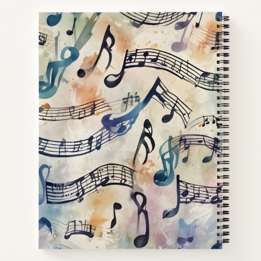 Notas en el Aire ノートブック (裏面)